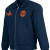 NY Knicks JH Design Navy Champions 2026 Cotton Twill Jacket