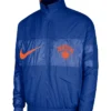 NY Knicks Nike Blue Capsule Courtside Jacket