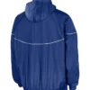 NY Knicks Nike Windrunner Half-Zip Blue Hooded Jacket