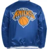 NY Knicks Starter Blue 2026 NBA Champions Satin Varsity Jacket
