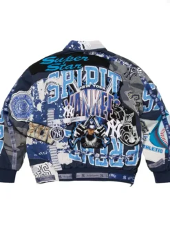 NY Yankees Supreme x Jeff Hamilton Varsity Jacket