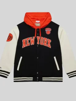 New York Knicks Courtside Hooded Jacket