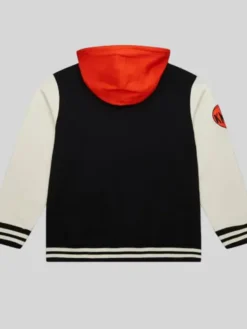 New York Knicks Courtside Hooded Jacket For Sale