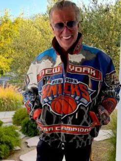 New York Knicks Jeff Hamilton NBA Champions 2026 Jacket
