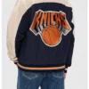 New York Knicks The View Sunny Hostin Varsity Jacket