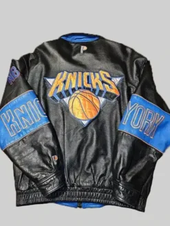 New York Knicks Timothée Chalamet Leather Jacket