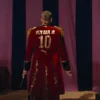 Neymar Puma Red Ringmaster Coat Back