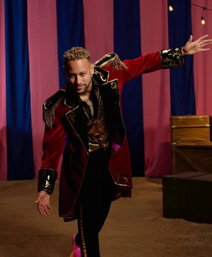 Neymar Puma Red Ringmaster Coat Shop now