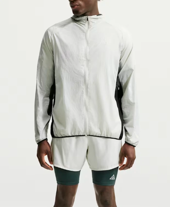 Nike ACG Aireez Hooded Track Jacket White Front