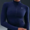 Nike One Fitted Women's Blue Full-Zip Jacket