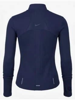 Nike One Fitted Women's Blue Full-Zip Jacket Back