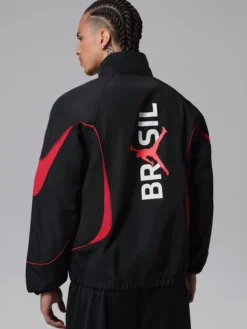 Nike x Jordan Brazil Anthem Black Jacket