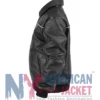 Nike x Supreme Black Leather Varsity Jacket