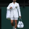 Novak Djokovic 2026 Wimbledon Lacoste White Blazer