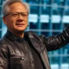 Nvidia CEO Jensen Huang Leather Jacket