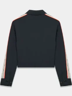 Off Campus S01 Mika Abdalla Black Jacket Back
