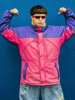Oliver Tree Alien Boy Parachute Two-Tone Jacket