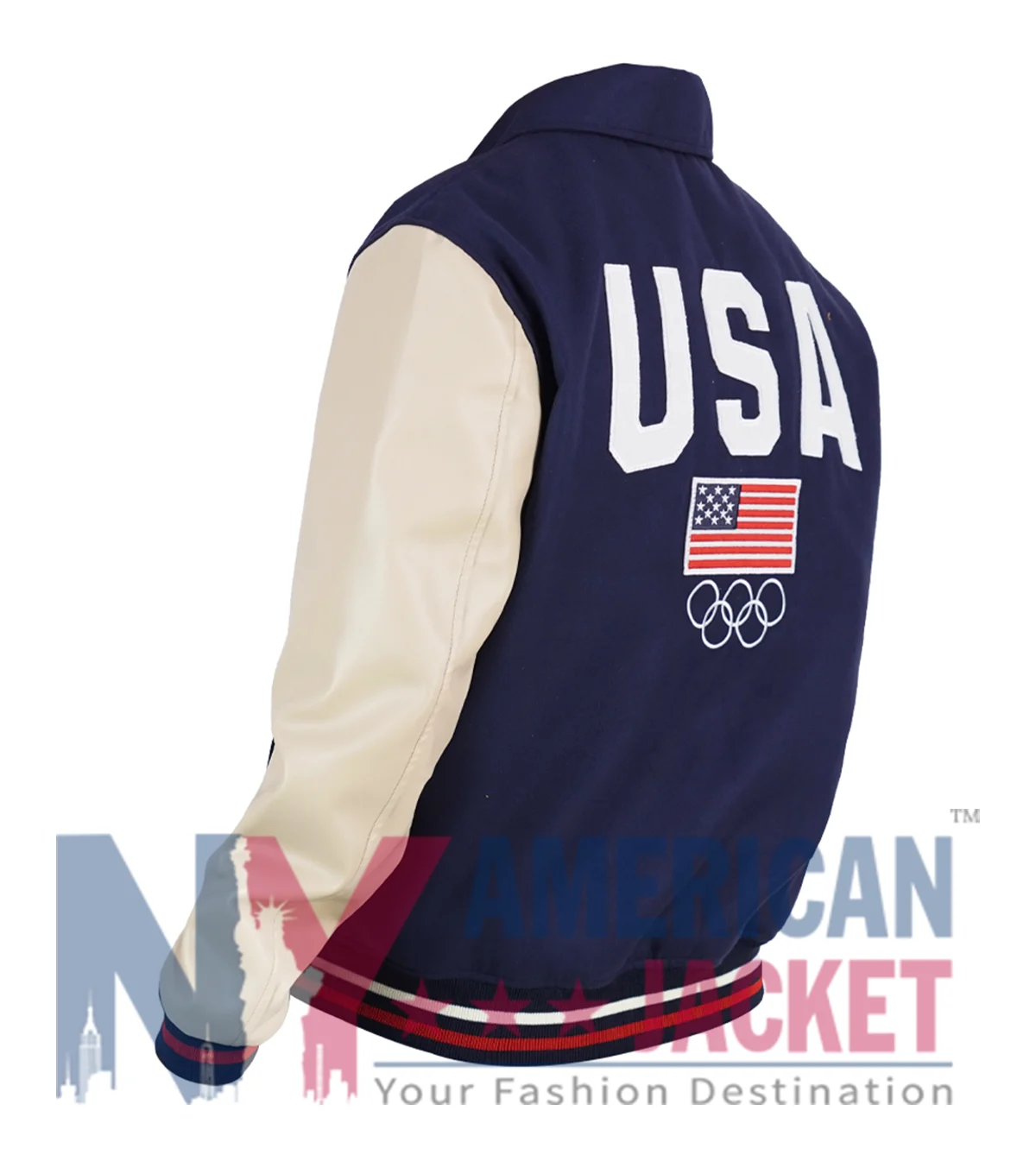 Olympics USA Team Varsity Jacket
