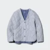 PUFFTECH Collarless Quilted Jacket