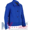 Patience 2025 Patience Evans Blue Wool Jacket