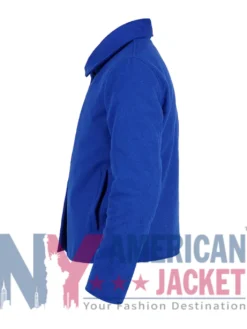 Patience 2025 Patience Evans Wool Blue Jacket