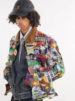 Pharrell Williams Louis Vuitton SS27 Patches Jacket