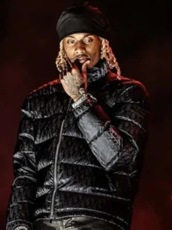 Play­boi Car­ti Black Puffer Jacket