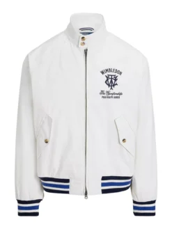 Polo Ralph Lauren 2026 Wimbledon White Cotton Jacket