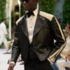 Polo Ralph Lauren SS27 Biker Black Leather Jacket