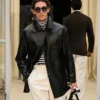 Polo Ralph Lauren SS27 Black Leather Coat