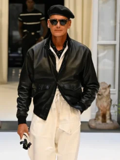 Polo Ralph Lauren SS27 Leather Black Jacket