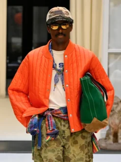 Polo Ralph Lauren SS27 Orange Bomber Jacket