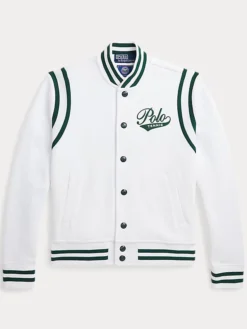 Polo Ralph Lauren Wimbledon Double-Knit Baseball Jacket