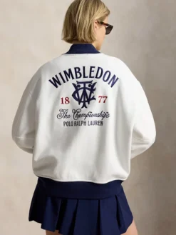 Polo Ralph Lauren Wimbledon White Double-Knit Jacket