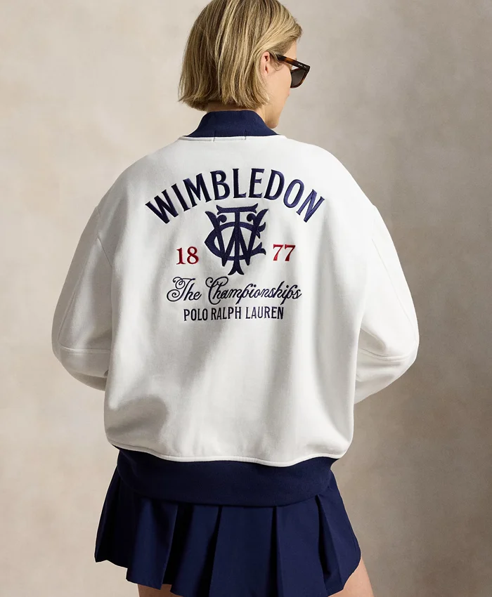 Polo Ralph Lauren Wimbledon White Double-Knit Jacket