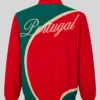 Portugal Red And Green Windbreaker Jacket