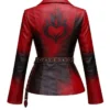 Princess Descendants Wicked Wonderland Red Leather Blazer