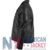 Quilted Classic Biker Leather Jacket