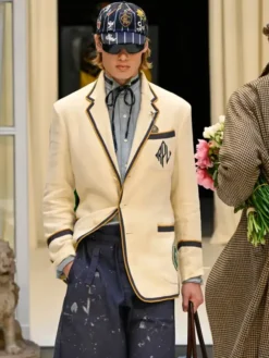 Ralph Lauren Polo SS27 Beige Blazer