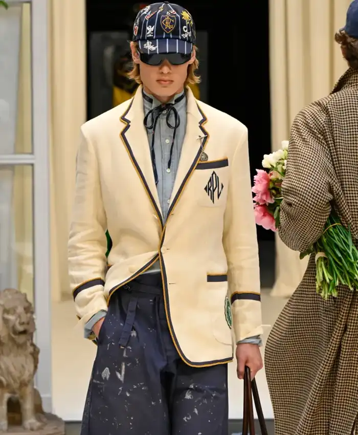 Ralph Lauren Polo SS27 Beige Blazer