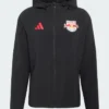 Red Bull New York Tiro Travel Hooded Windbreaker Jacket