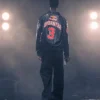 Red Bull x Jeff Hamilton AJ Dybantsa Black Leather Jacket