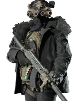 Resident Evil 8 Hound Wolf Squad Gray Jacket