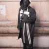 Rick Owens SS27 EsDeeKid Black Hooded Coat