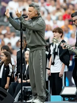 Robbie Williams Soccer Aid 2026 Tracksuit Front