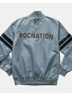 Roc Nation Super Bowl LIX Satin Jacket