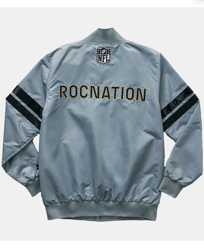 Roc Nation Super Bowl LIX Satin Jacket