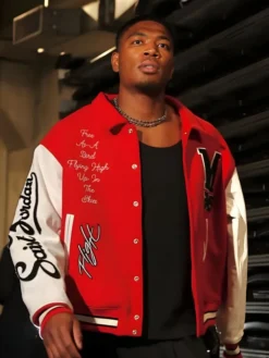 Rui Hachimura Saint MX6 x Jordan Varsity Jacket