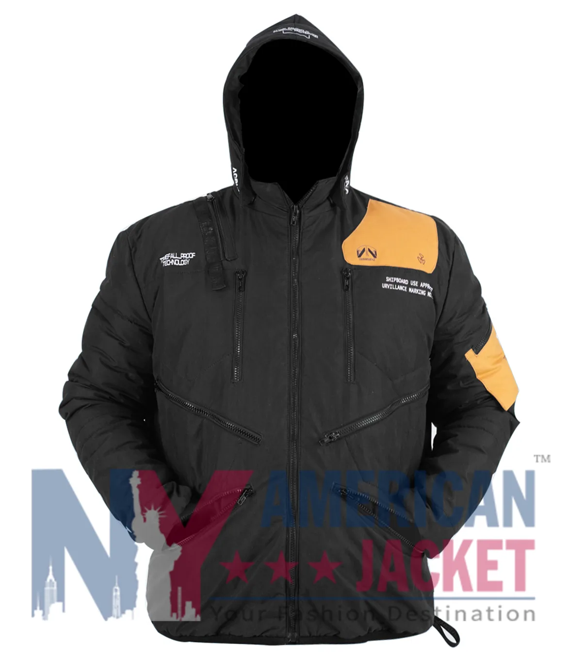 Sam Porter Black Bridges Death Stranding 2 Zip-up Jacket