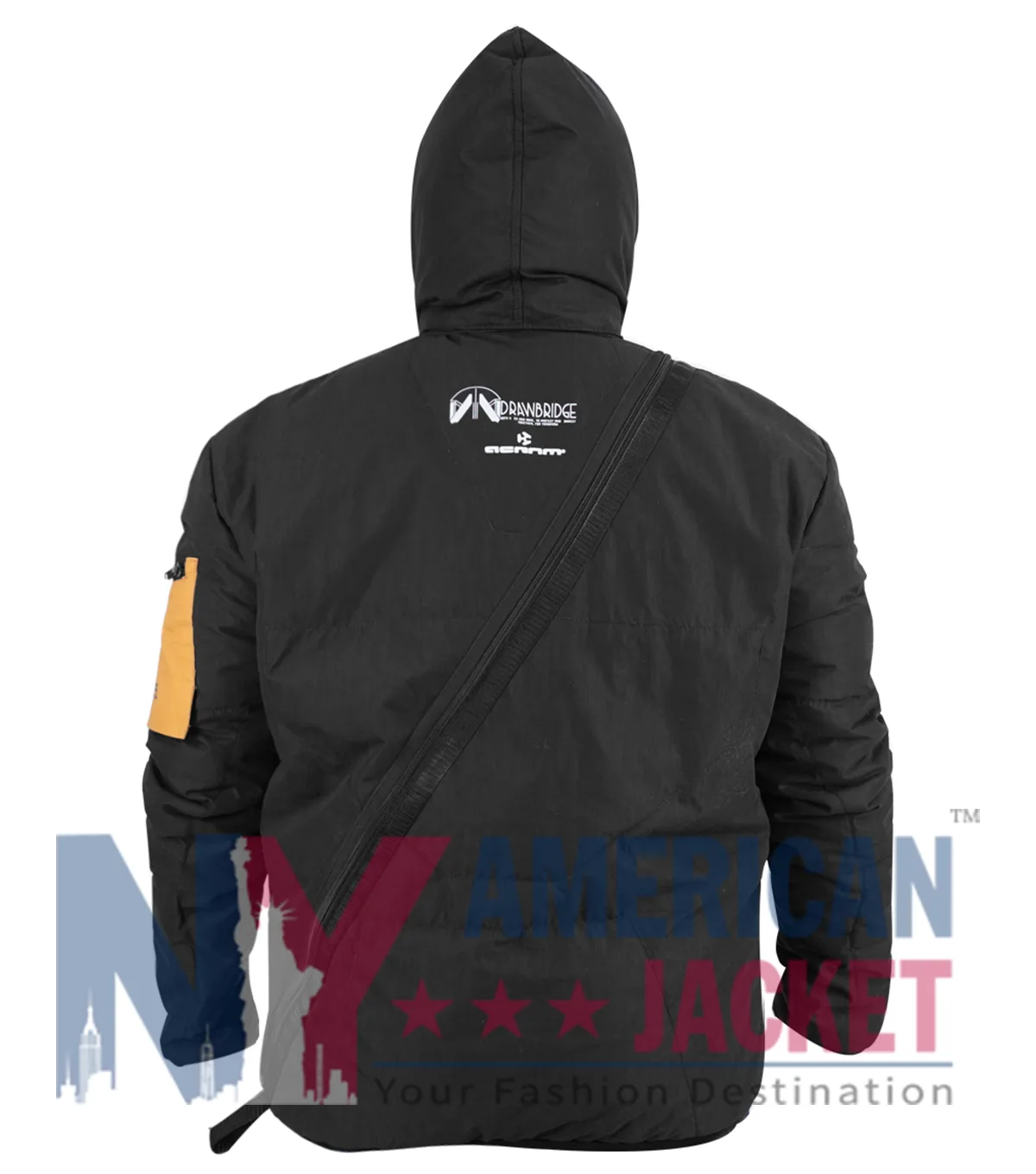 Sam Porter Black Death Stranding 2 Bridges Zip-up Jacket